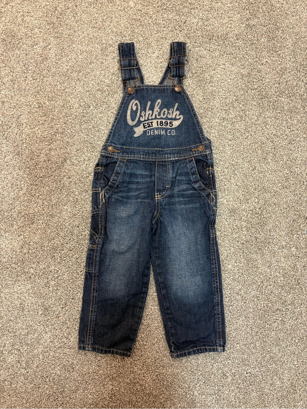 OshKosh B'gosh Indigo Denim Kids Overalls